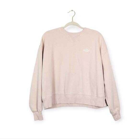 Dickies Light Pink Summerdale Crew Neck Sweatshirt - Picture 2 of 8